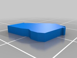 geórgia A impressão 3d 3d print model - Mito3D