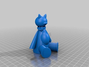 teddy bear 3d printing 3d print model - Mito3D
