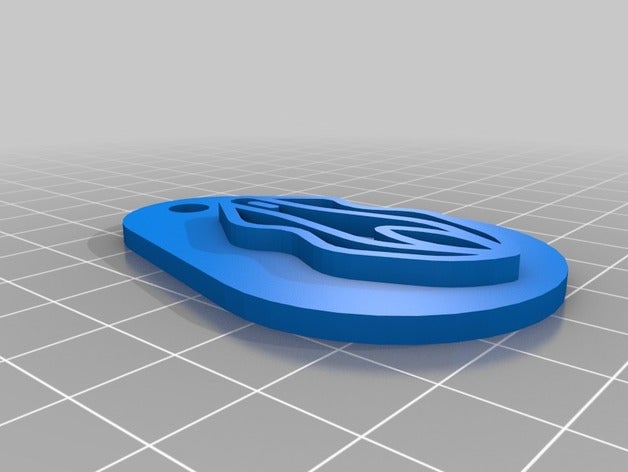 vagina keychain keychains sex 3D print model - Mito3D