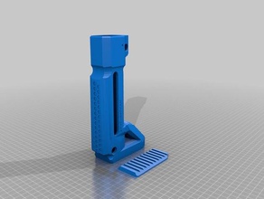 pneumatican universal compacta nerf estoque brinquedo & acessórios para jogos 3d print model - Mito3D
