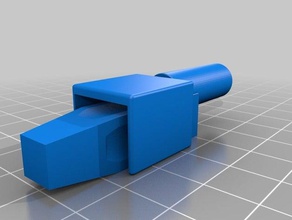 mitsubishi eclipse arka kapak pin 3d yazıcı parçaları 3d print model - Mito3D