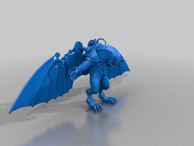 songbird Tomb Raider heykeller kayıt sonsuz 3D print model - Mito3D