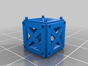 construção de caixa A impressão 3d blocos caixote quebra-cabeça cubo 3d print model - Mito3D