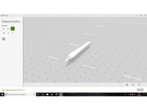 pen ink art tools 3d print model - Mito3D