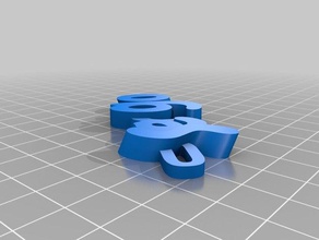 sergio keychains customized 3d print model - Mito3D