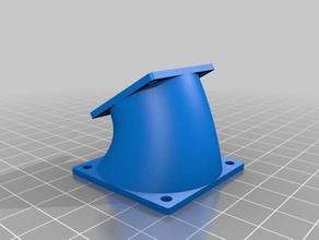 30mm 40mm fan duct 3d printer parts cooling extruder mount shroud 3d print model - Mito3D