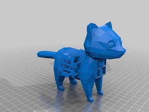 catcatch sculture cat 3d print model - Mito3D