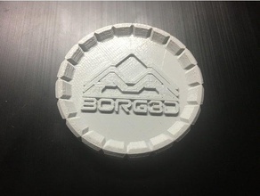 borg3d maker coin makers 3d print model - Mito3D