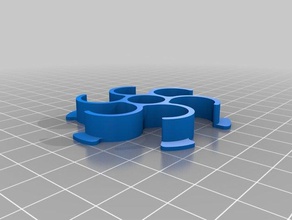 personalizado elástico del cubo carrete d 52 diámetro 136 Impresora 3d accesorios 3d print model - Mito3D