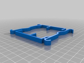 volant-clip mit 3,5 Zoll Dekor Jalousien 3d print model - Mito3D