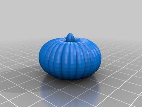 simple calabaza de inicio las esculturas la halloween 3d print model - Mito3D