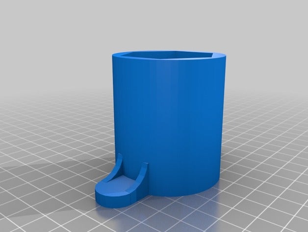 3 4 anteparo de soquete ferramentas manuais 3D print model - Mito3D