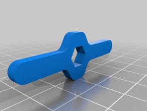 m4 herramienta Impresora 3d de las piezas creality ender 3 perilla tuerca la 3d print model - Mito3D
