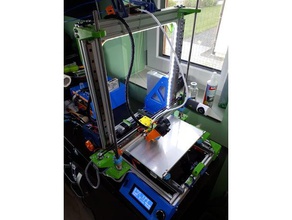 hgl15 x&y rail blv mod anet a8 am8 prusa 3d printer parts mgn12 mgn12h 3d print model - Mito3D