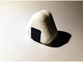 onigiri pilav topu resmi standı dekor musubi resim tutucu pirinç 3d print model - Mito3D
