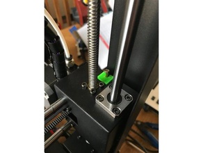 anycubic i3 mega z height adjustment screw stabiliser 3d printing 3d print model - Mito3D