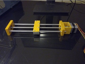 attuatore lineare la robotica 3d print model - Mito3D