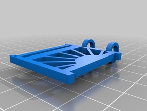 gate miniature fence hobby 3d print model - Mito3D