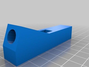 pocket hole jig 20 degrees 1 10mm diameter hand tools customized 3d print model - Mito3D