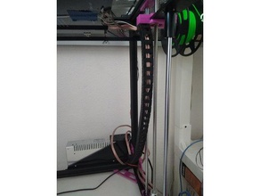 tronxy x5s z câble de la chaîne mise à niveau jour L'imprimante 3d pièces porte-câble z-axis 3d print model - Mito3D