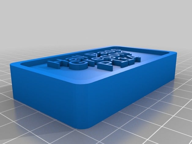 özel plaka benim remix işaretler ve logolar özelleştirilmiş 3D print model - Mito3D