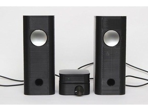 2 pollici speaker box audio bluetooth altoparlante 3d print model - Mito3D