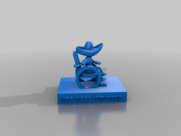 speedy problem solved sculptures 3D print model - Mito3D