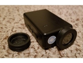 mobius actioncam 2 lens kapağı koruyucusu kamera kap LAN action cam eylem koruyucu 3d print model - Mito3D