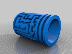 cilindro truco laberinto juegos 3d print model - Mito3D