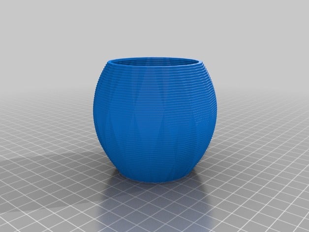 vase 2 Dekor kundengebundene 3D print model - Mito3D