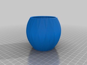 vase 2 décor personnalisé 3d print model - Mito3D