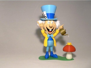 mad hatter base personnes 3d print model - Mito3D