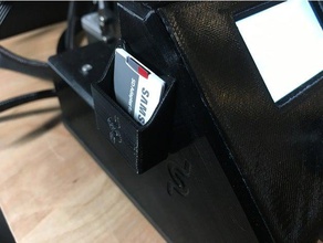 convenient sd card holder 3d printer accessories printing 3d print model - Mito3D