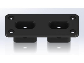 usb panel-mount esk8 Gehäuse diy 3d print model - Mito3D
