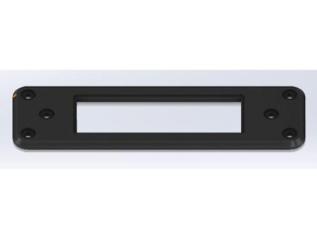 esk8 gabinete voltímetro do painel de montagem diy em 3d print model - Mito3D