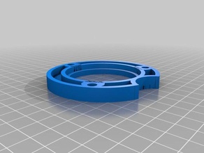 mini lathe headstock bearing cover engineering 3d print model - Mito3D