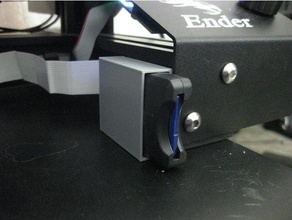 sd card extender holder creality ender 3 3d printer accessories ender-3 3d print model - Mito3D
