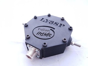 dipole antenna centre box balun electronics 3d print model - Mito3D