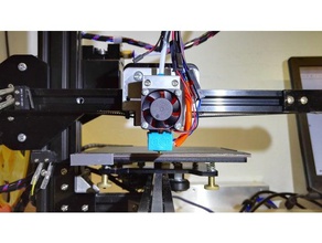 tronxy-x1 e3d v6 lite6 volcano mount 3d printer extruders 3d print model - Mito3D