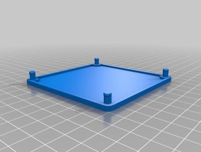 80mm fan guard snap template 3d printing 3d print model - Mito3D