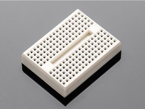 mini breadboard dummy model electronics arduino bread circuit circuitry board raspberry pi scale 3d print model - Mito3D