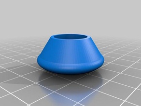 sedia piede parti di ricambio customizer openscad parametrico 3d print model - Mito3D