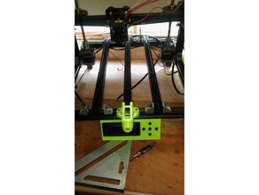 tronxy x3 bed stabilizer mod 3d printing support upgrade y axis x3a 3d print model - Mito3D