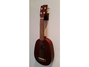 ukulele hanger music 3d print model - Mito3D