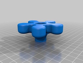 manopola di sega recinzione parti su misura 3d print model - Mito3D