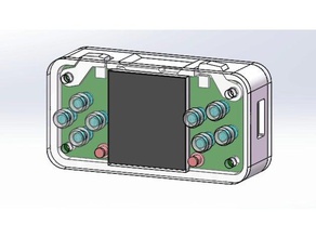 retro nano v20 toy & game accessories gameboy zero raspberry pi retropie 3d print model - Mito3D