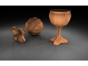 goblet kitchen & dining chalice cup goblet leaf
