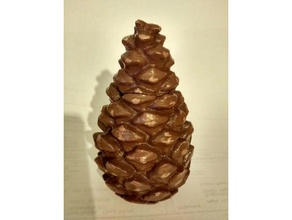 pine cone cache sport & outdoors geocache geocaching pinecone 3d print model - Mito3D