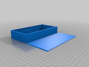 ponto da caixa recipientes personalizado 3d print model - Mito3D