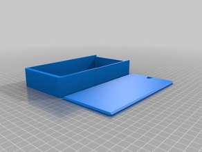 ponto da caixa recipientes personalizado 3d print model - Mito3D